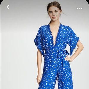 La Villa Jumpsuit in Cobalt Blue
